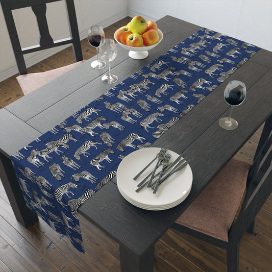 Table Runner - Zebra Herd