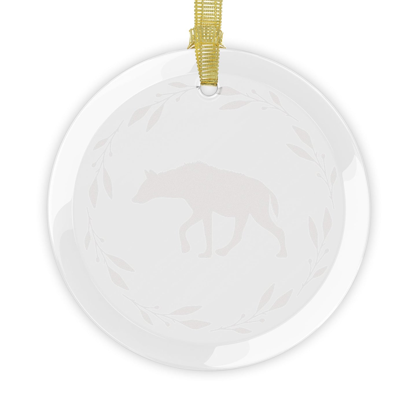 Glass Ornaments - Hyena