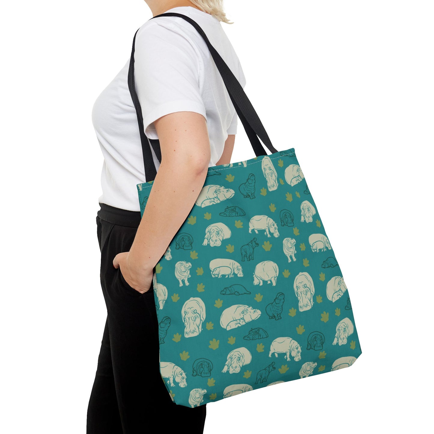 Hippo Pod Tote Bag