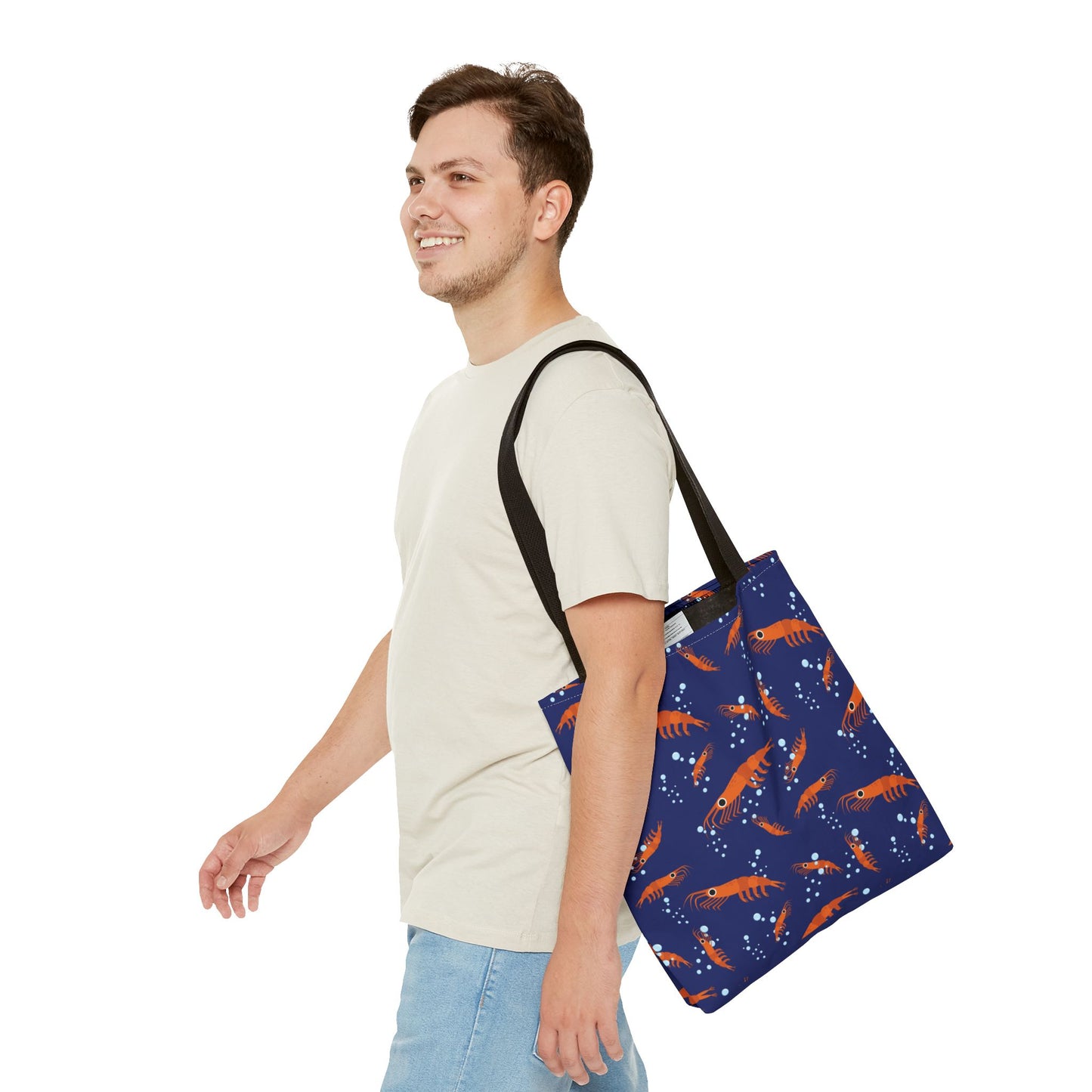 Dancing Shrimp Tote Bag
