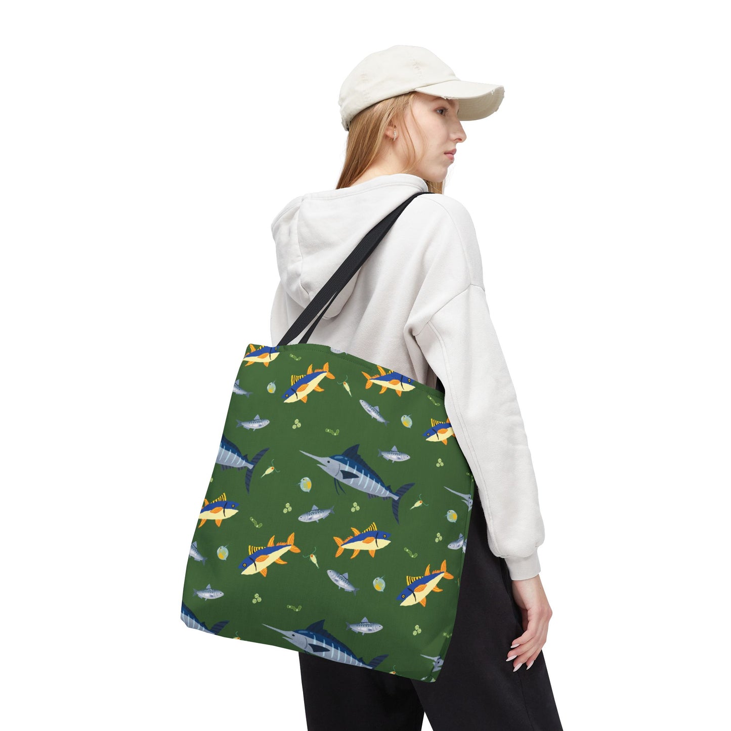 Marine Food Chain Tote Bag