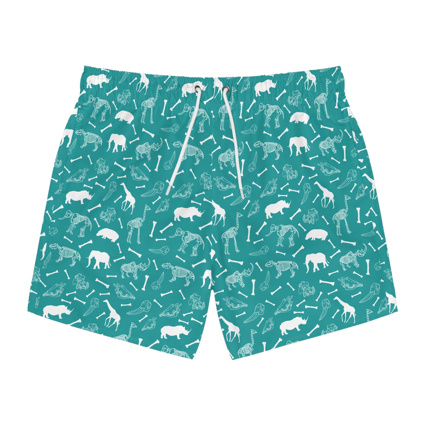 Animal Skeleton Swim Trunks