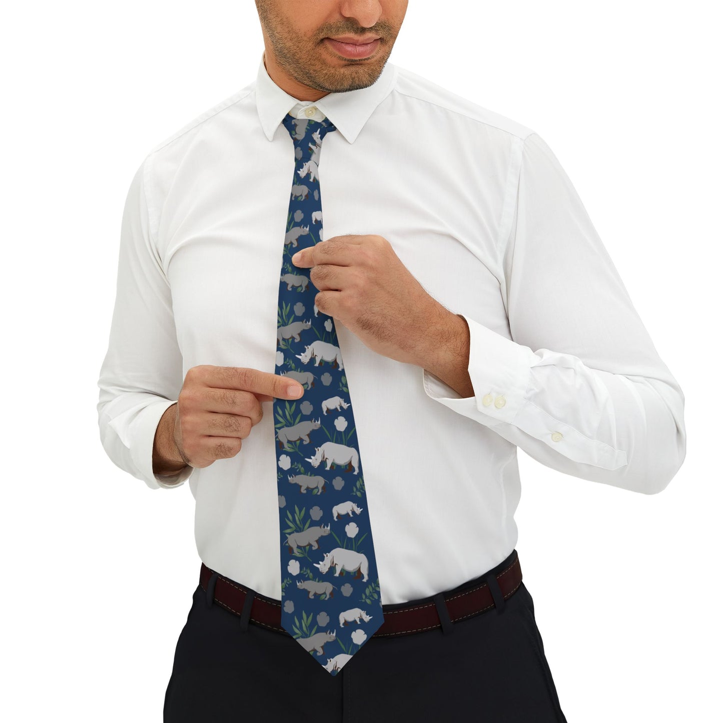 Rhino Crash Necktie
