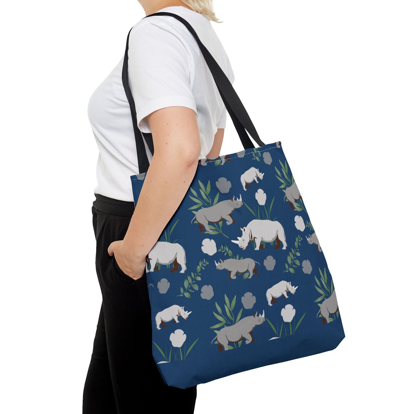 Rhino Crash Tote Bag