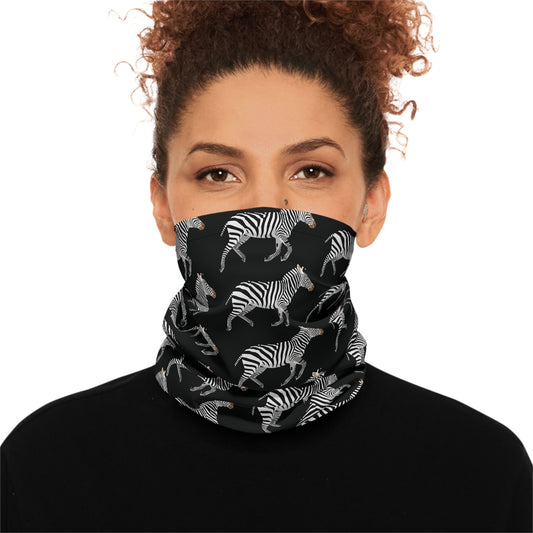 Zebra Stampede Neck Gaiter