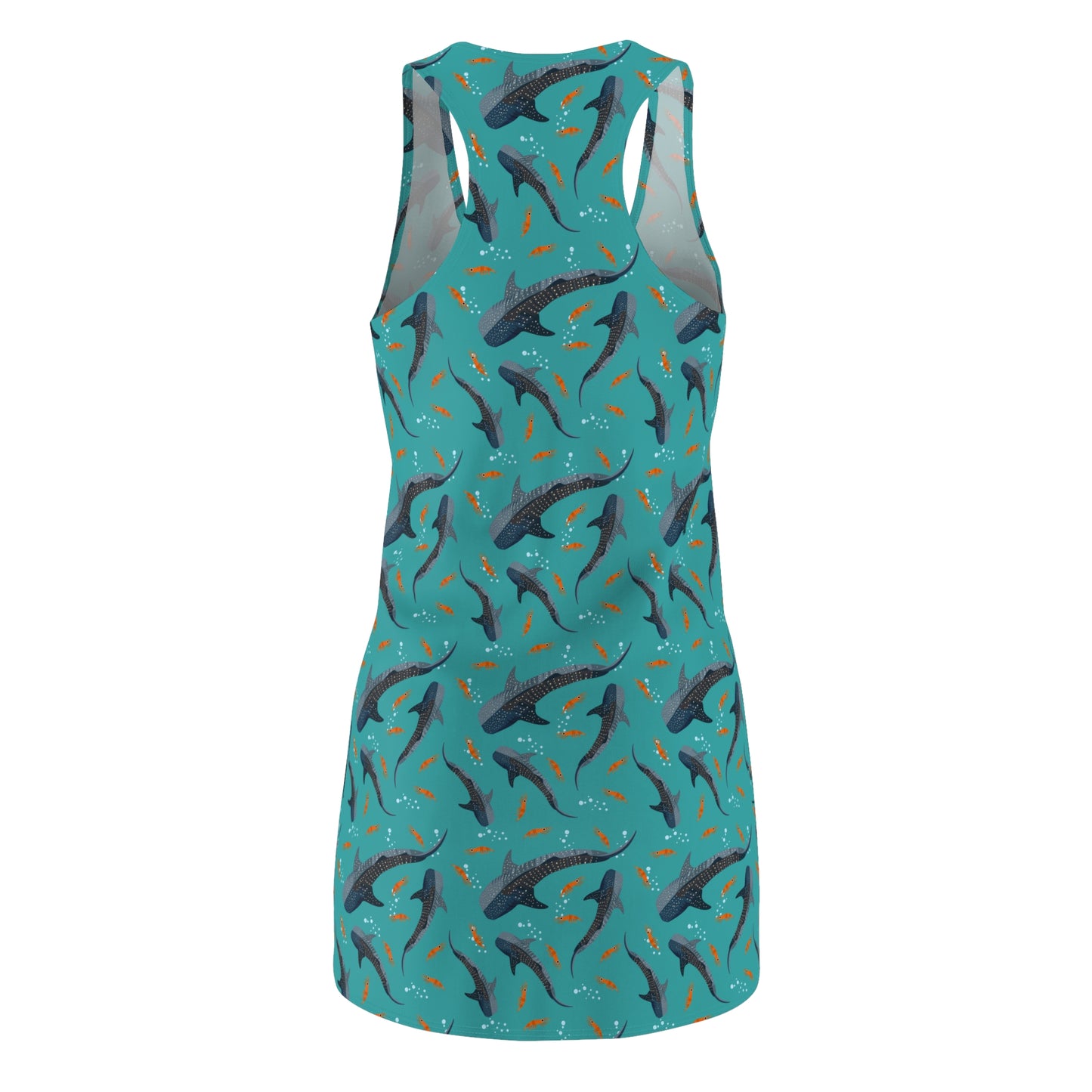 Whale Shark Cut & Sew Racerback Dress