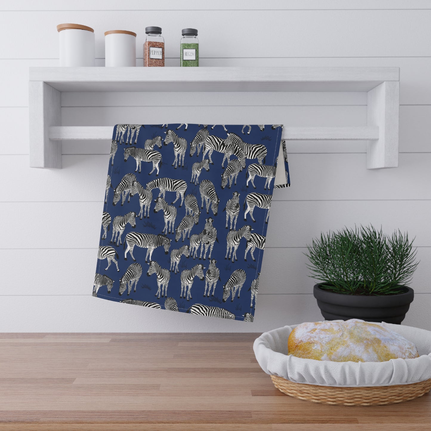 Zebra Herd Tea Towels