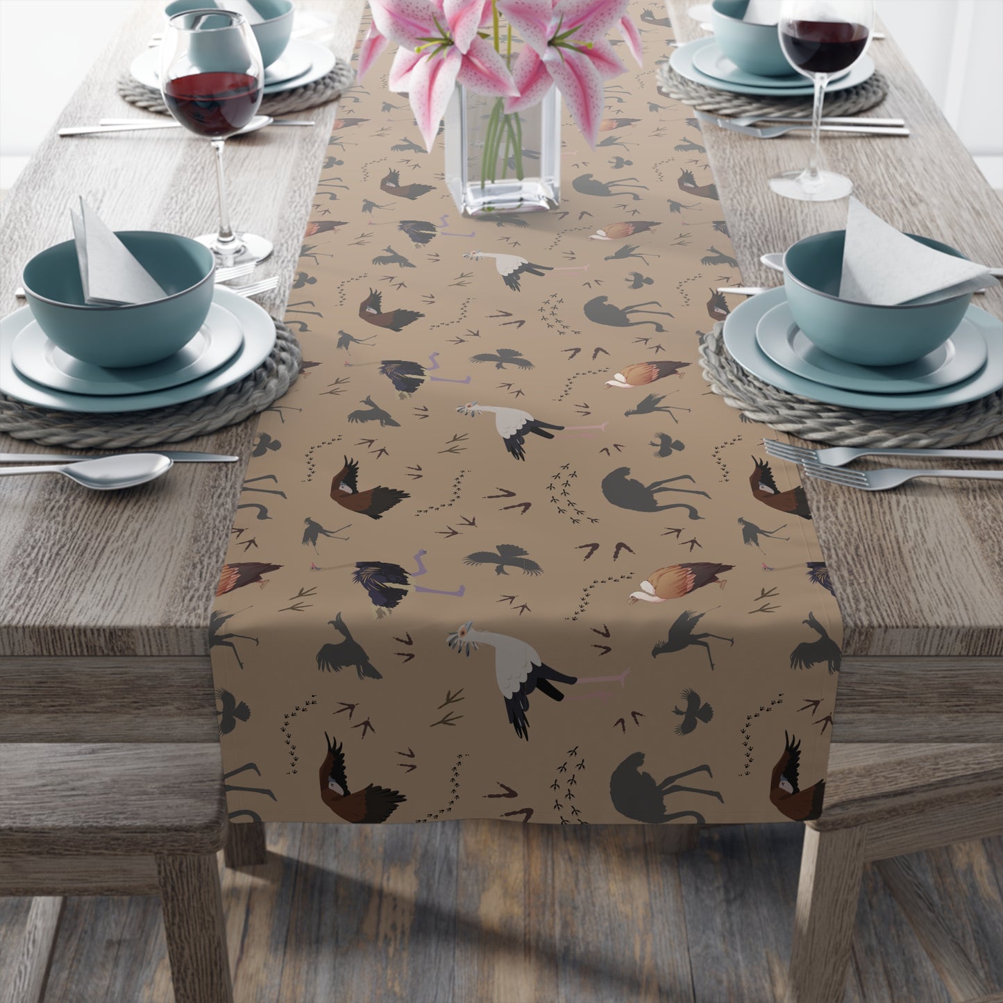 Table Runner - Safari Bird