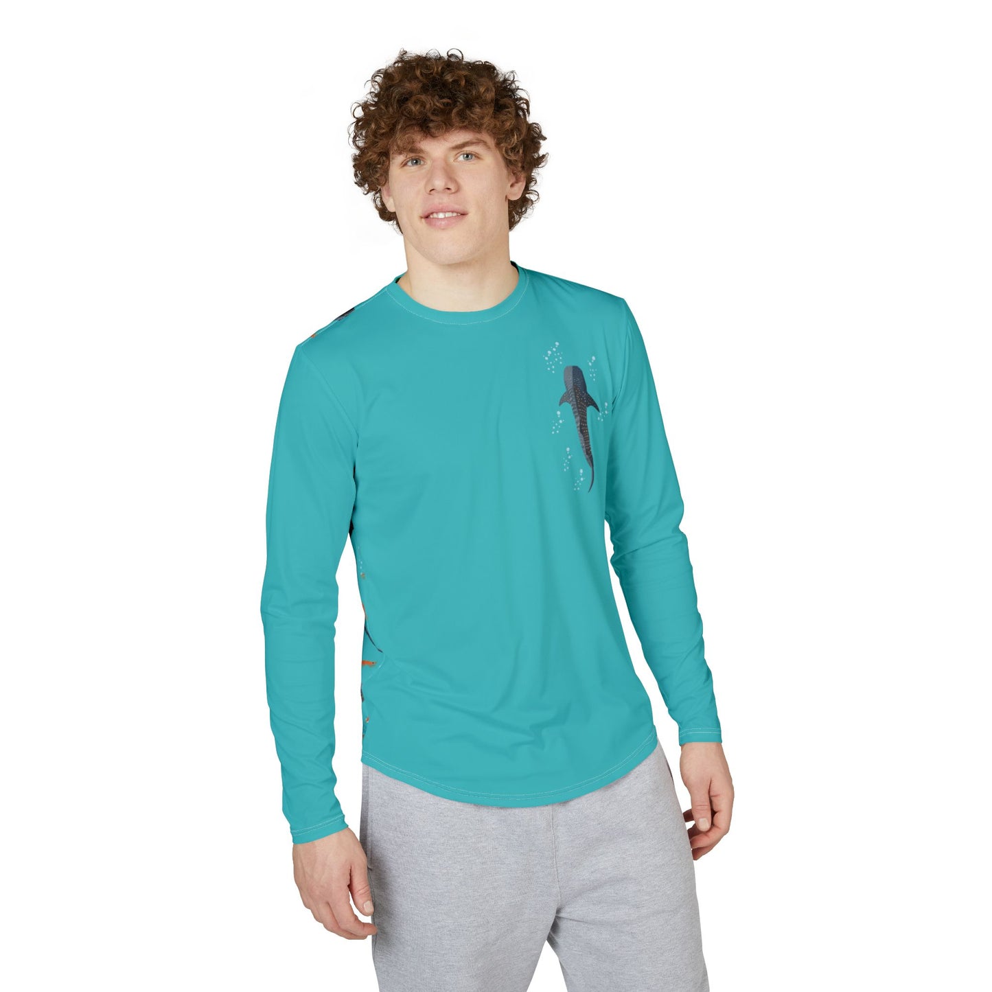 Whale Shark - Men's UV Protection Long Sleeve Shirt