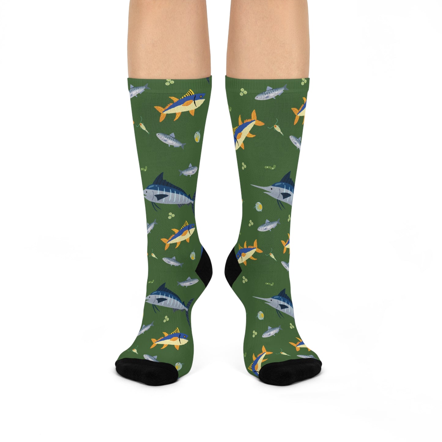 Marine Food Chain Socks