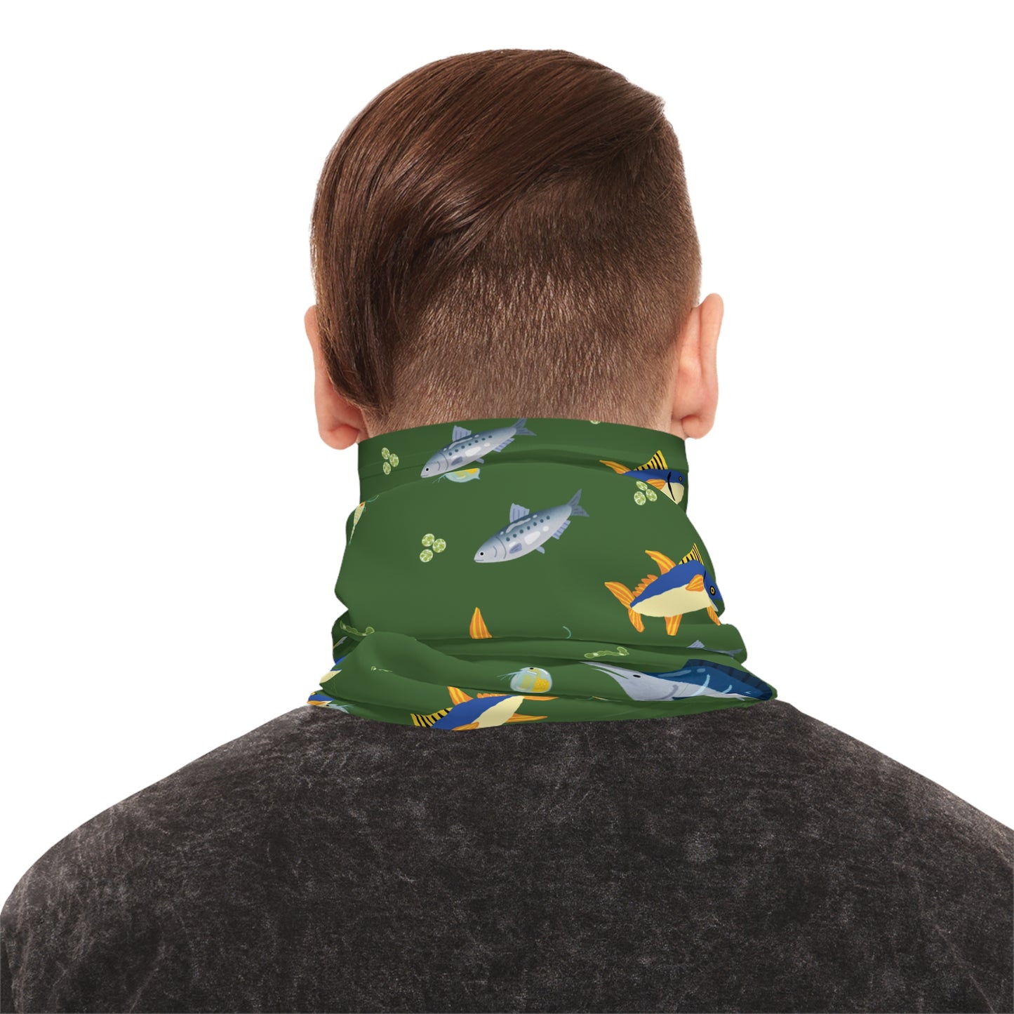Marine Food Chain Neck Gaiter