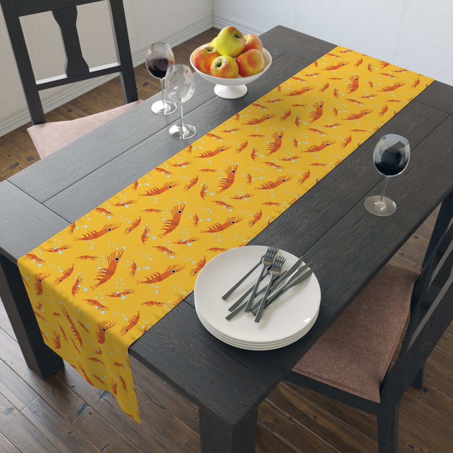 Table Runner - Dancing Shrimp