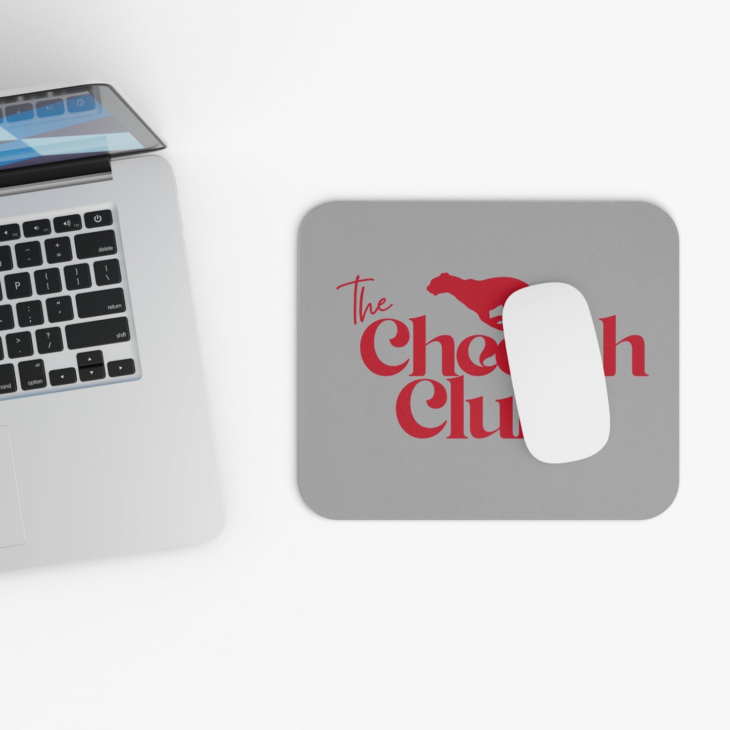 Stylish Cheetah Club Mouse Pad - Perfect Gift, Desk Decor, Gamer Accessory, Office Supplies, Animal Lover Gift
