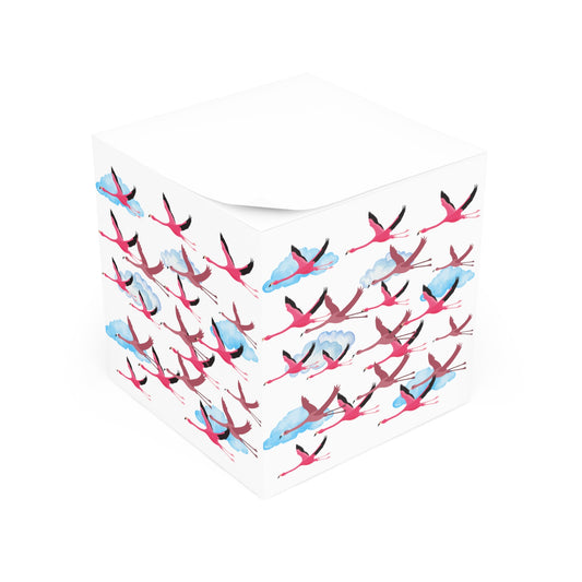 Copy of Safari Bird Print Note Cube, Cute Stationery, Desk Organizer, Gift for Bird Lovers, Office Supplies, Nature Inspired Decor