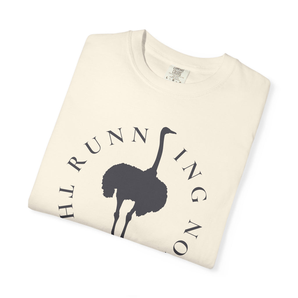 Running the Horizon — Ostrich T-Shirt