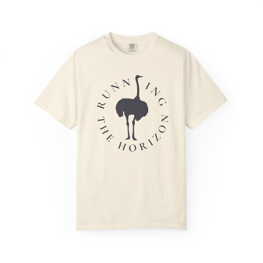 Running the Horizon — Ostrich T-Shirt