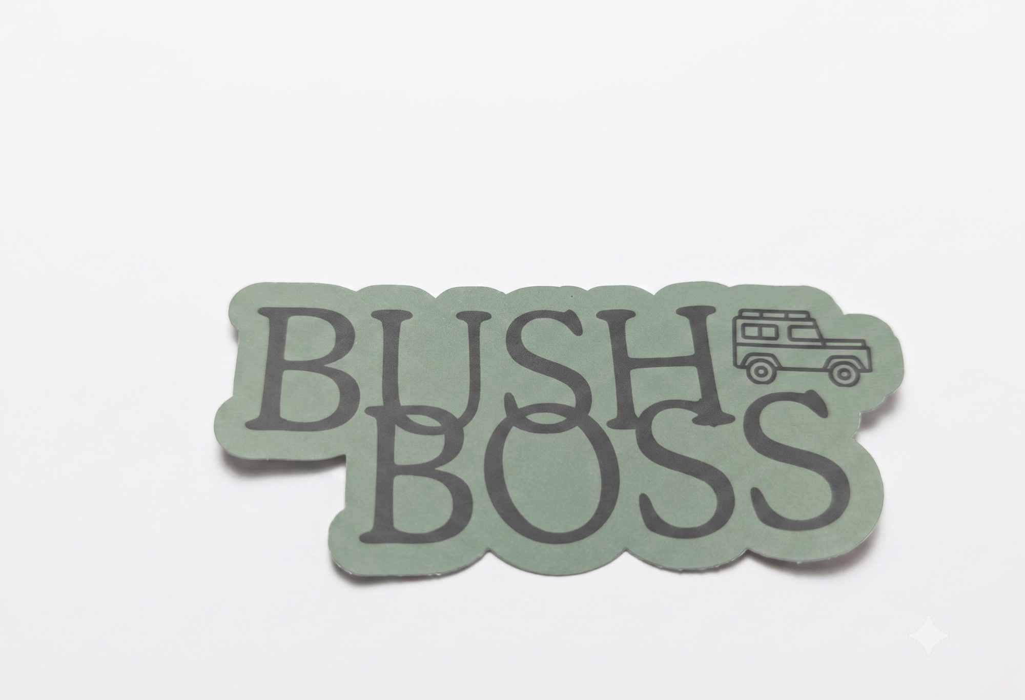 Sticker - Bush Quote Diecut