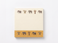 Elephant Safari Sticky Notes - Wildlife Memo Pad