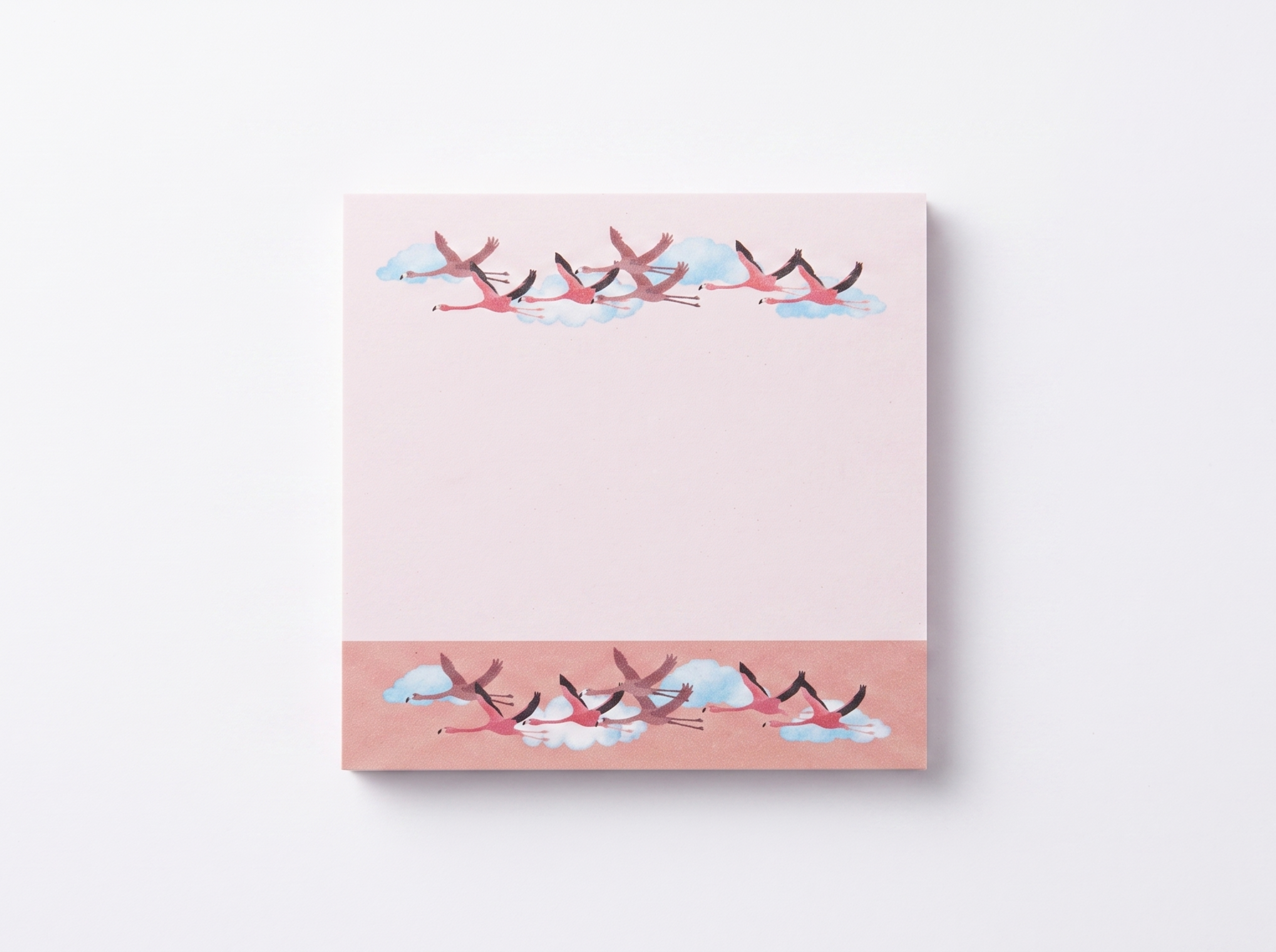 Flamingo Safari Sticky Notes - Wildlife Memo Pad