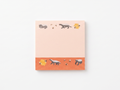 Honey Badger Safari Sticky Notes - Wildlife Memo Pad