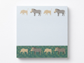 Warthog Safari Sticky Notes - Wildlife Memo Pad
