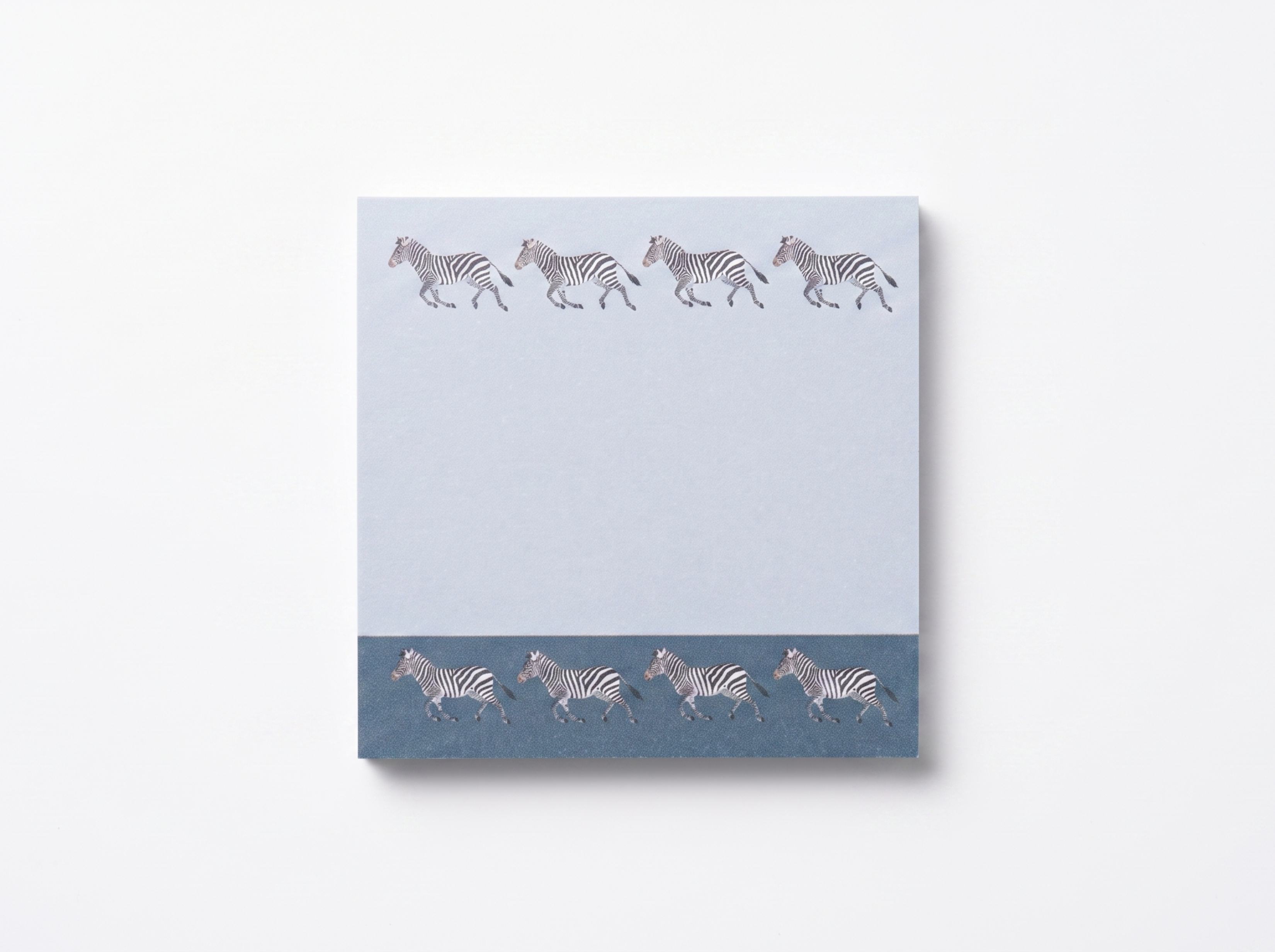 Zebra Safari Sticky Notes - Wildlife Memo Pad