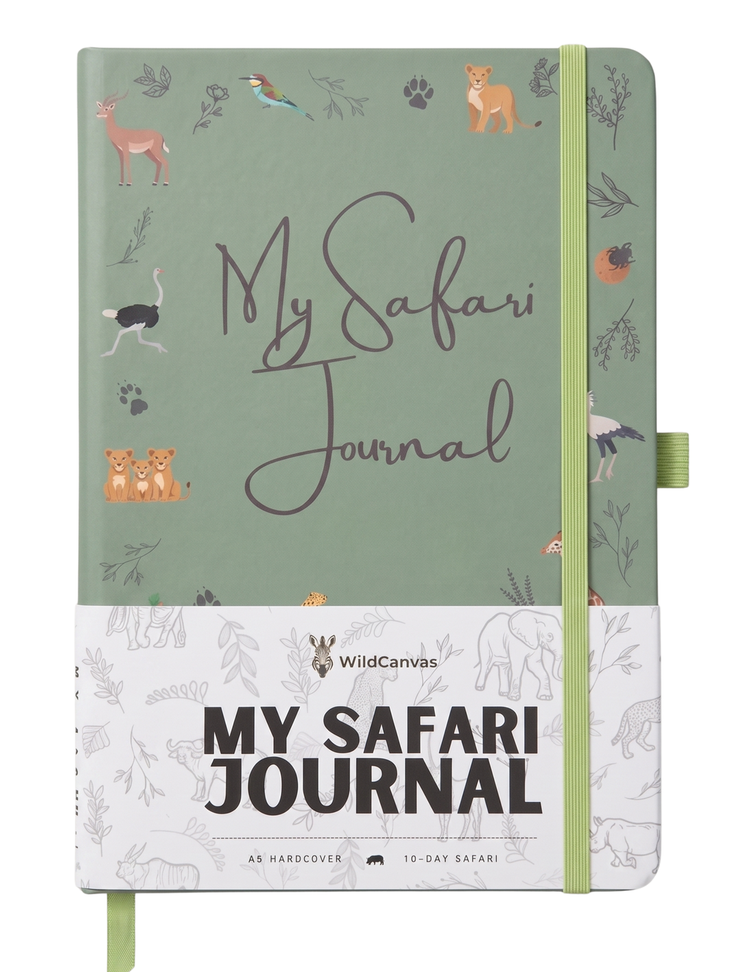 My Safari Journal — A5 Hardcover, 10-Day Safari Edition