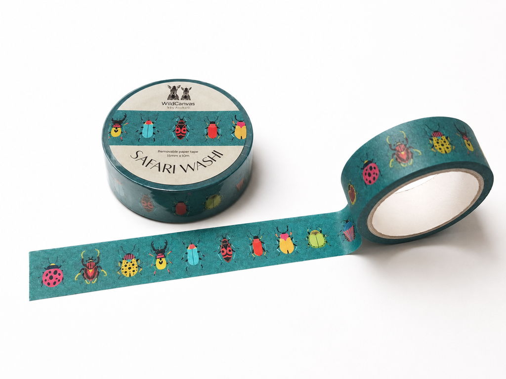 Safari Washi Tape Safari Dudu - Wildlife Craft Tape