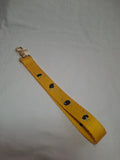 Ostrich Safari Phone Wristlet with Tether Tab