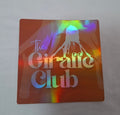 Sticker - Holographic Club - Giraffe